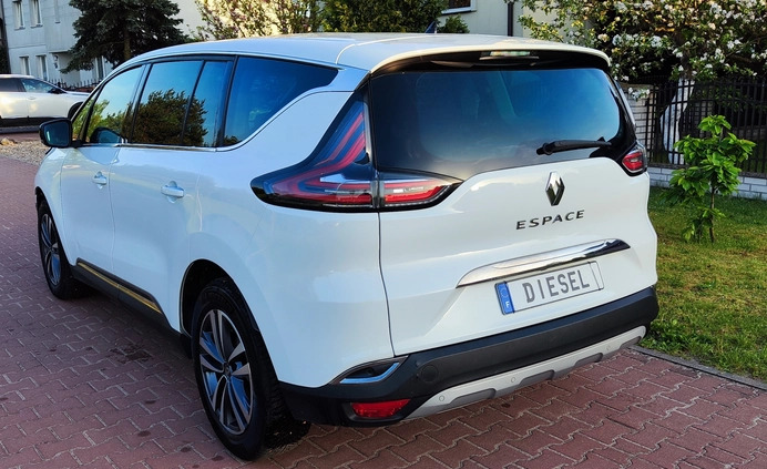 Renault Espace cena 47900 przebieg: 130300, rok produkcji 2018 z Chodzież małe 497